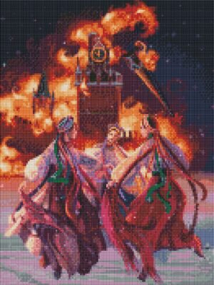 Алмазна мозаїка - Вогонь вільності ©Jennifer Sikora