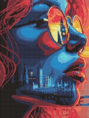 Алмазна мозаїка - Захід сонця в Лондоні ©art_selena_ua