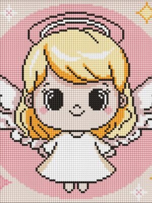 Алмазна мозаїка - Святе янголятко ©art_selena_ua