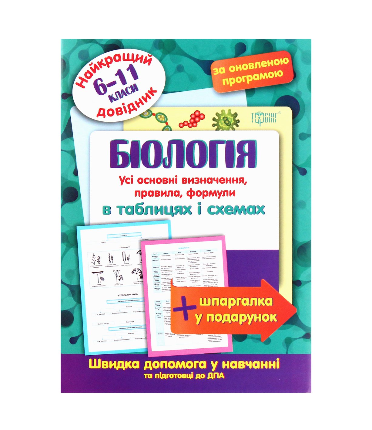 Книга Біологія в таблицях і схемах. 6-11 класи